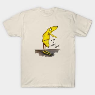 Happy fruit banana man! T-Shirt